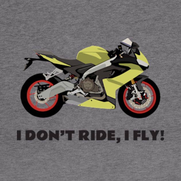 I don't ride, I fly! Aprilia RS 660 by WiredDesigns